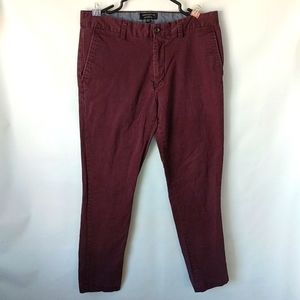 Banana Republic Maroon Chinos